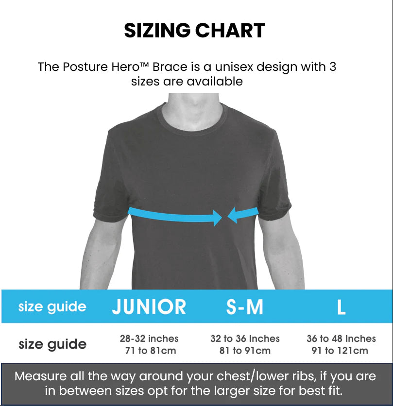 Posture Hero™ Back Brace Posture Corrector - Adjustable Posture Support